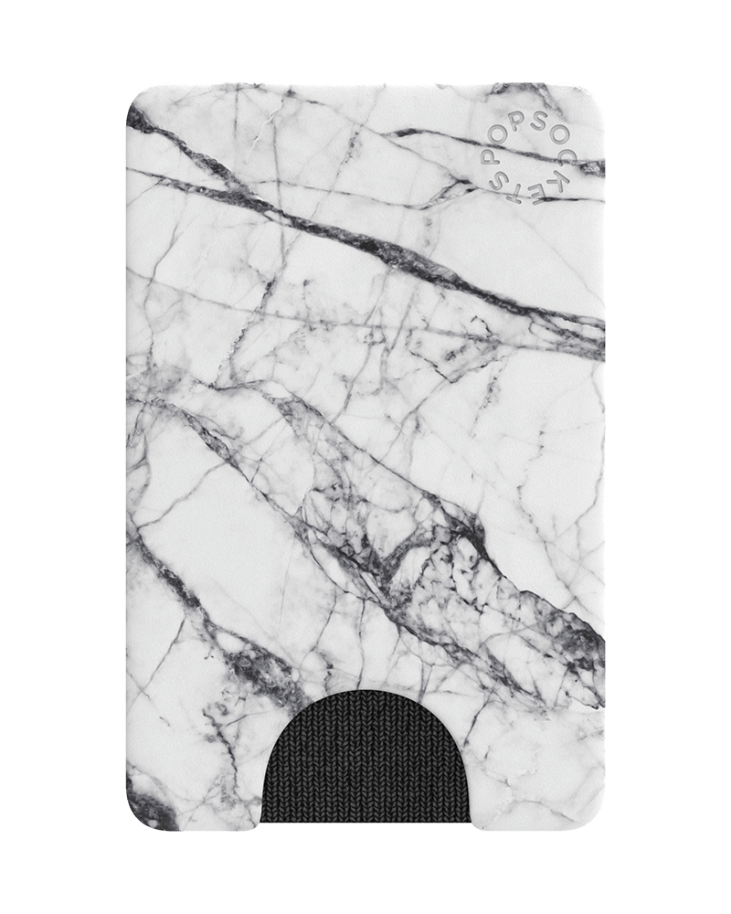 PopSockets Popwallet + Portafoglio E Supporto Per Cellulare - Marmo Lutz Oro Rosa