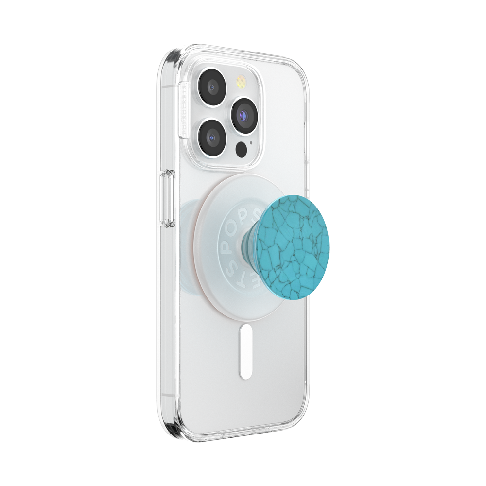 PopSockets MagSafe PopGrip Acetate Turquoise