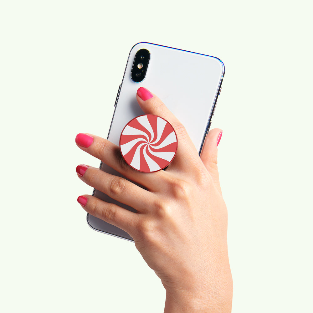 popsockets popgrip 2 deluxe Backspin aluminum Peppermint