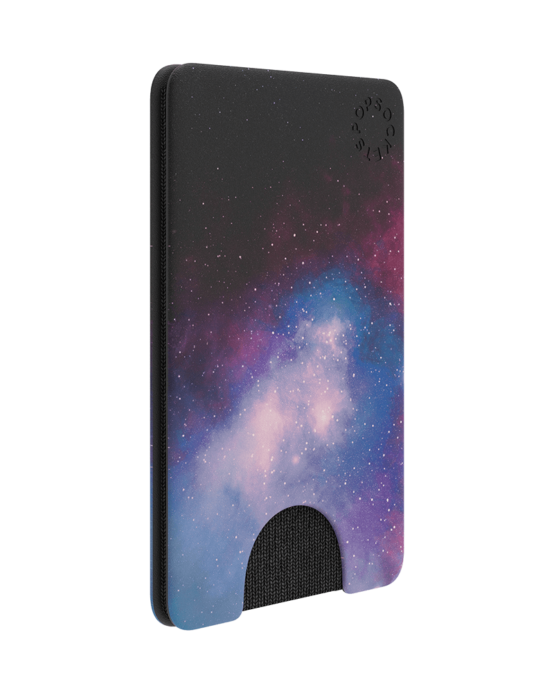 popsockets popwallet blue galaxy