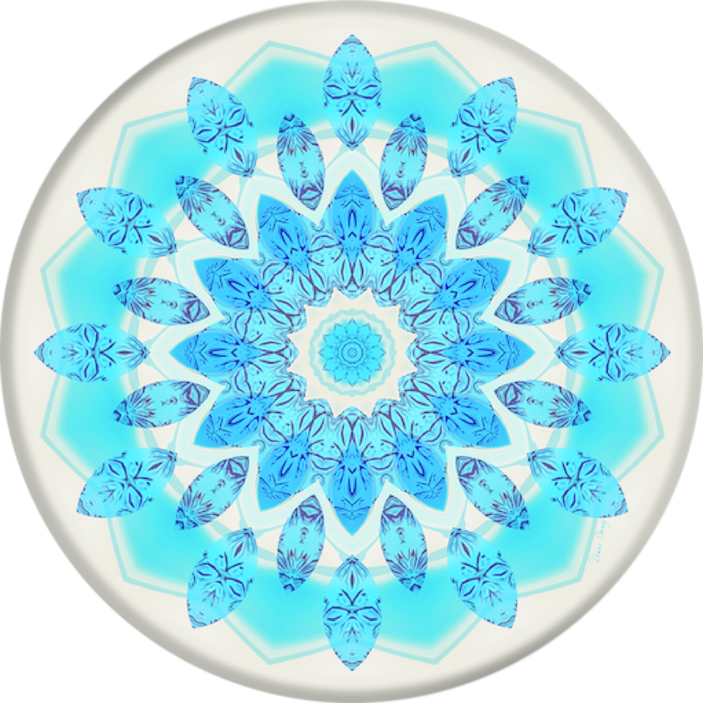 popsockets popgrip 1 Blue Ice Star