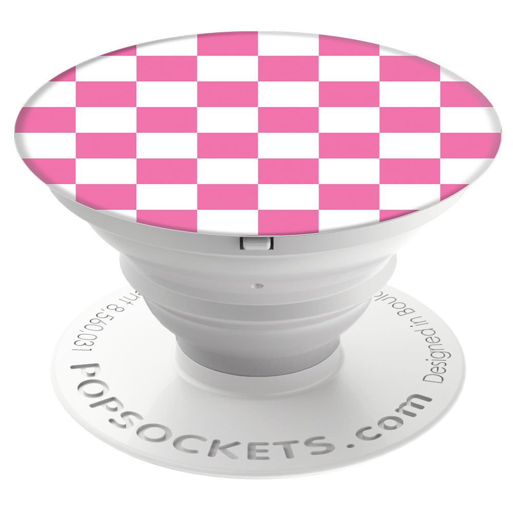 popsockets popgrip 1 Checker Pink