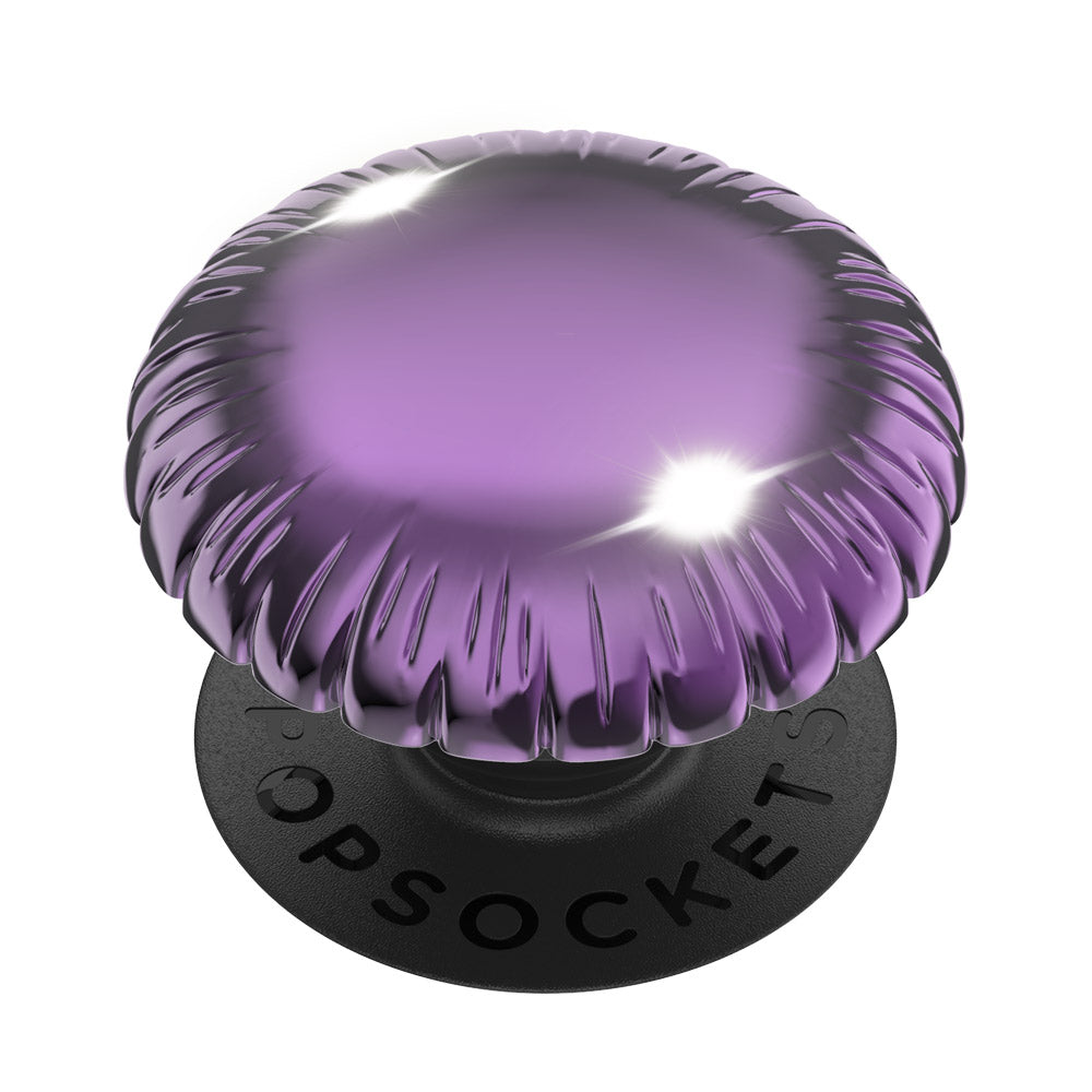 popsockets popgrip 2 premium Metallic Balloon Morado