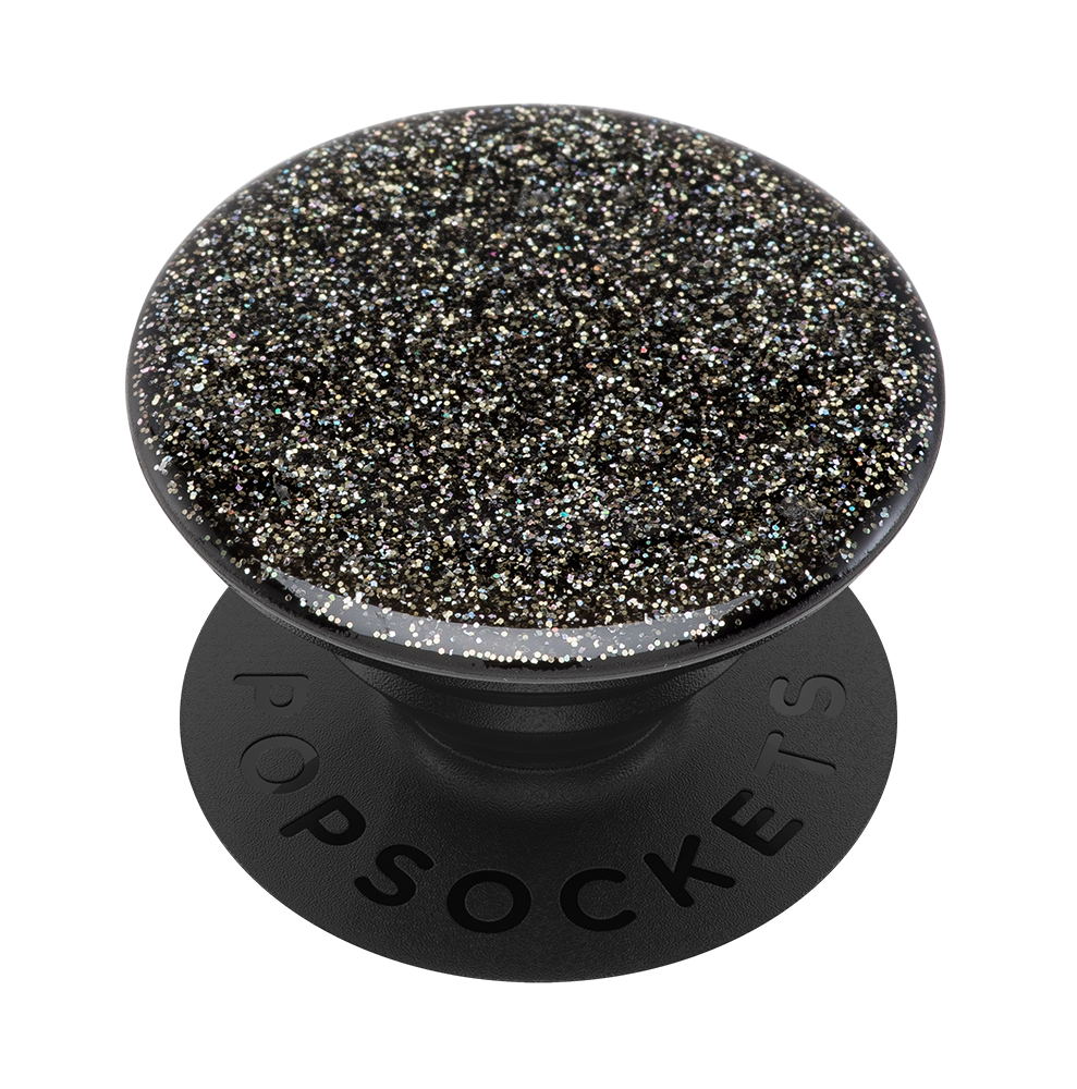 popsockets popgrip 2 premium Glitter Black
