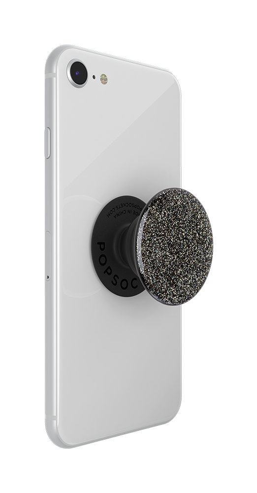 popsockets popgrip 2 premium Glitter Black