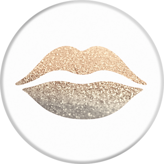 popsockets popgrip 1 Gold Lips
