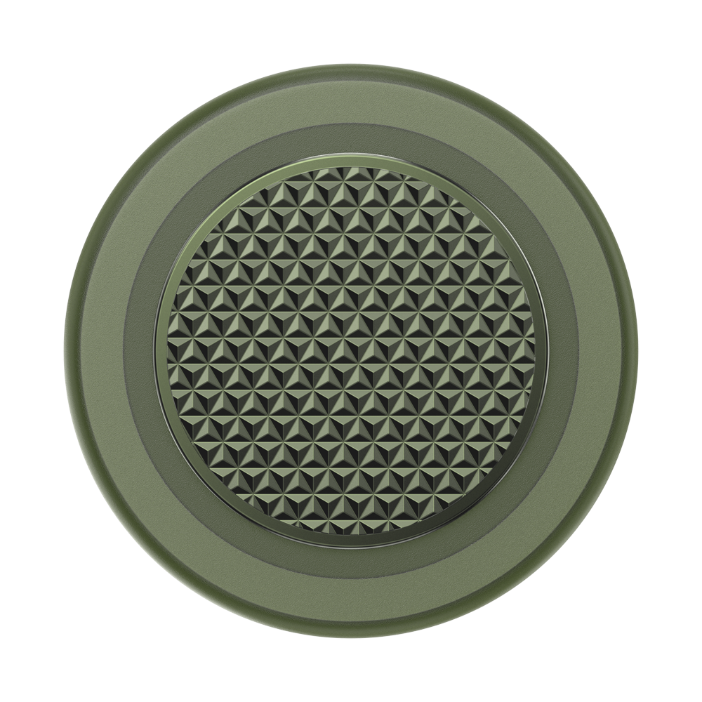 popsockets MagSafe PopGrip Triangle Knurl Olive