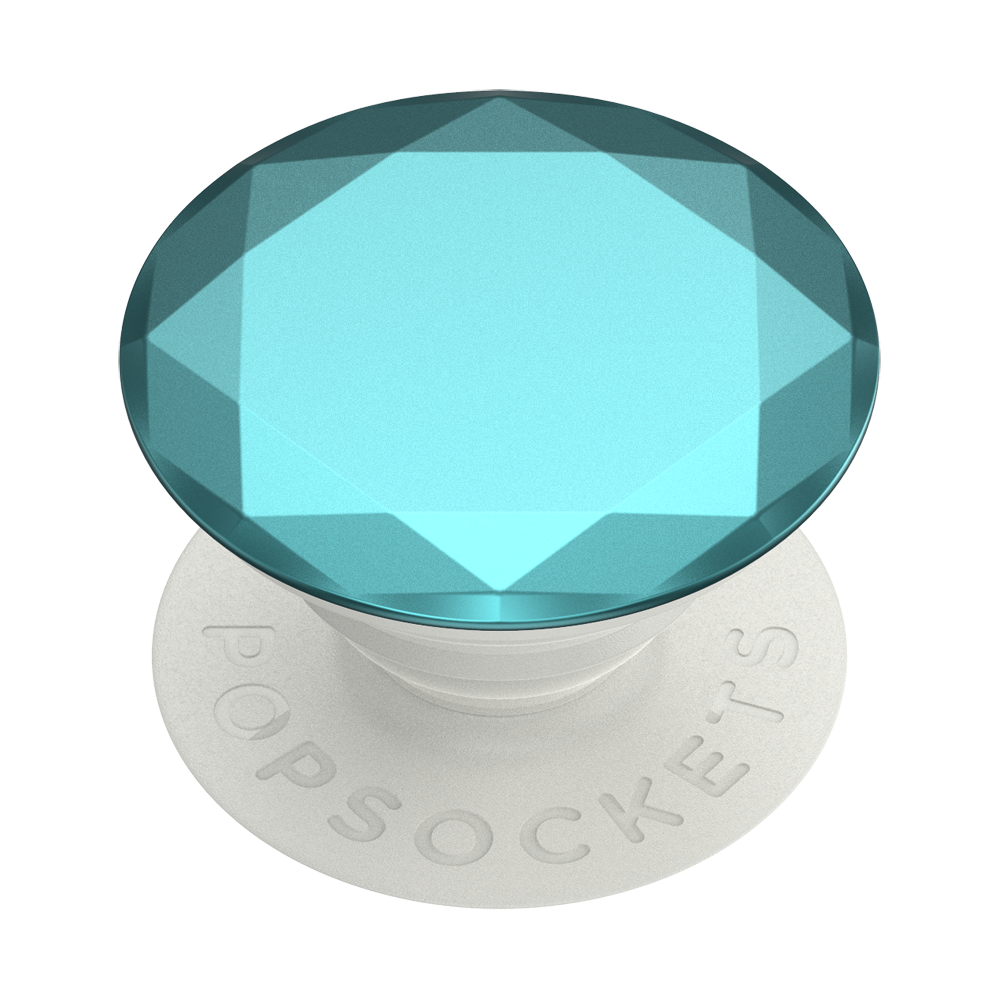 Popsockets popgrip 1 Premium Metallic Diamond Aquarius Blue