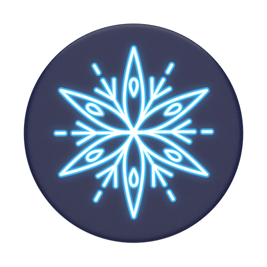 popsockets popgrip 1 Neon Snowflake