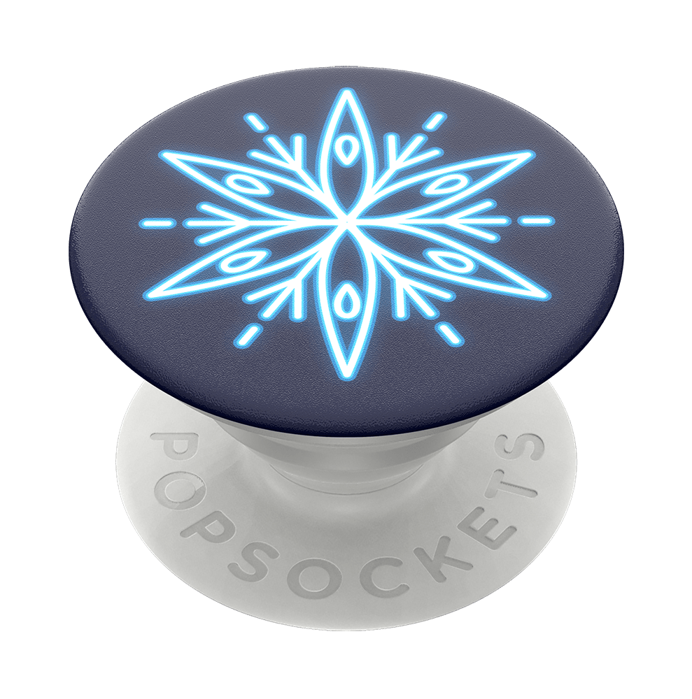 popsockets popgrip 1 Neon Snowflake