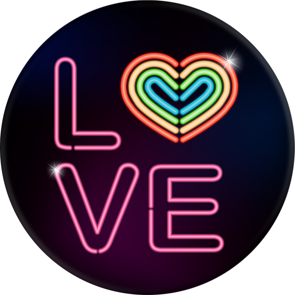 popsockets popgrip 1 Neon Love