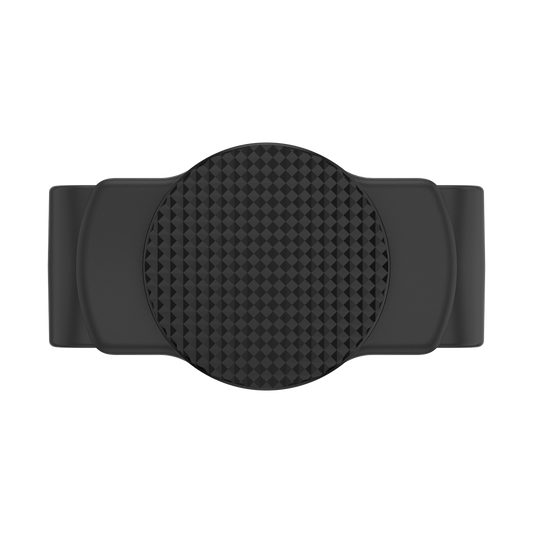 popsockets slide stretch Black Knurled Texture