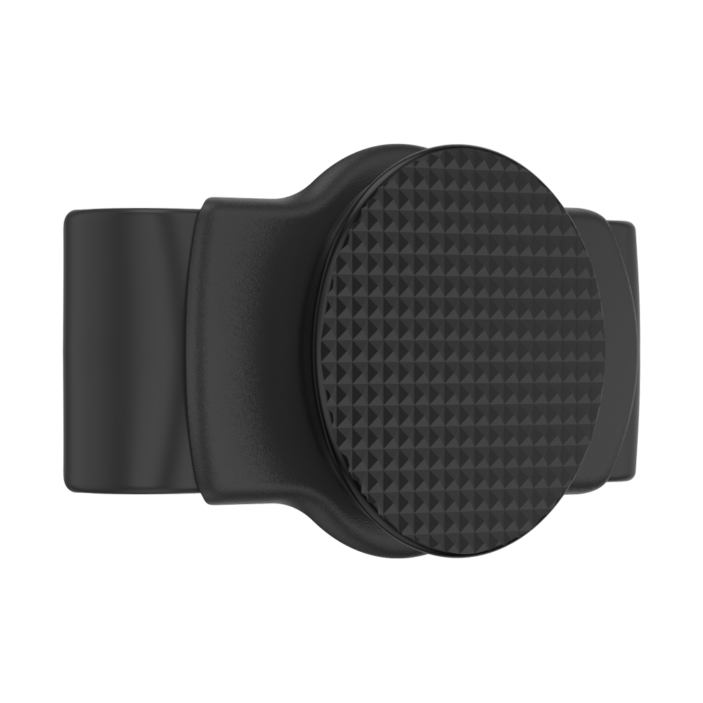 popsockets slide stretch Black Knurled Texture