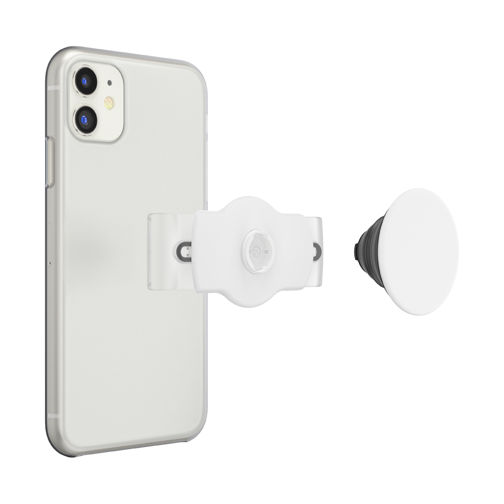 popsockets slide stretch white