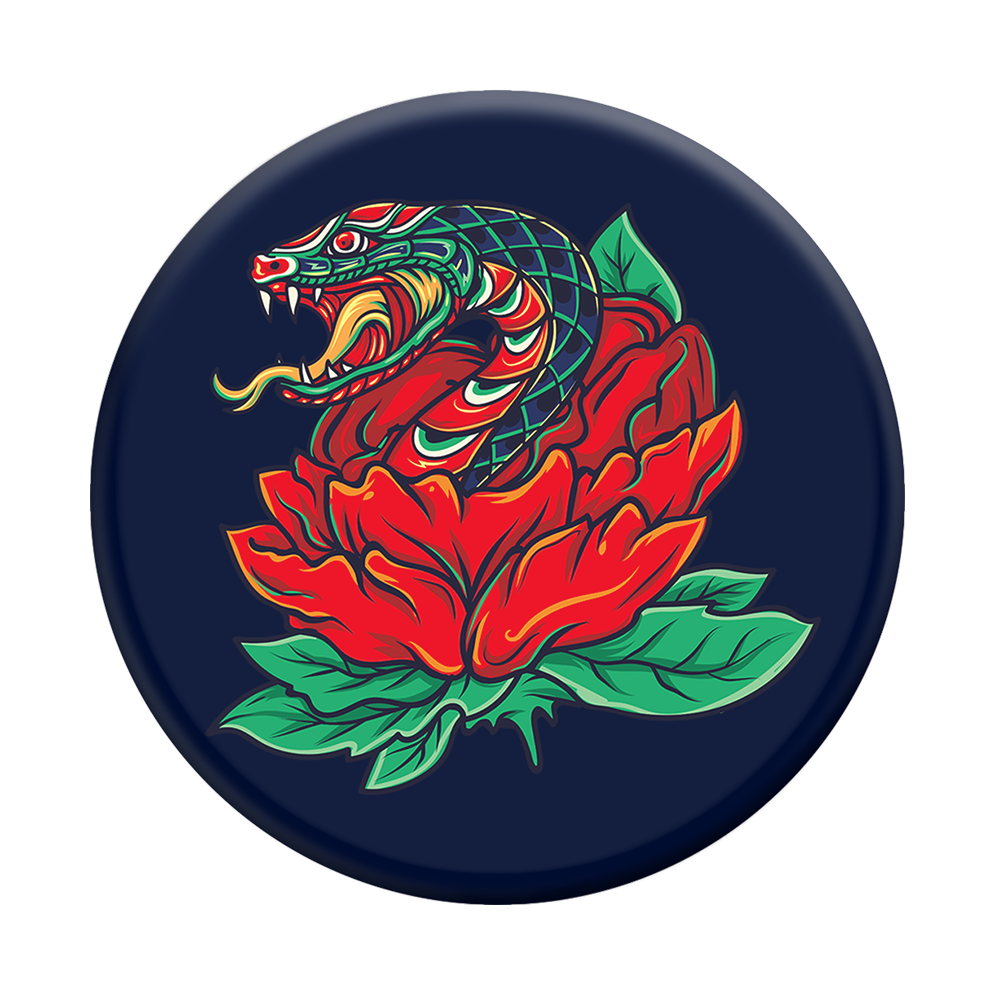 popsockets popgrip 1 Snake Rose