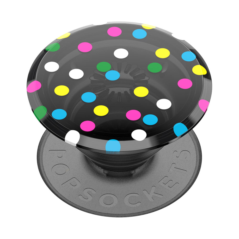 popsockets popgrip 2 Translucent Black Disco