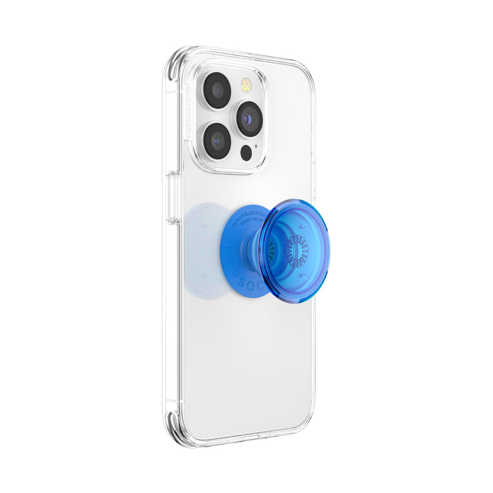 popsockets popgrip 2 Translucent Ultra Blue