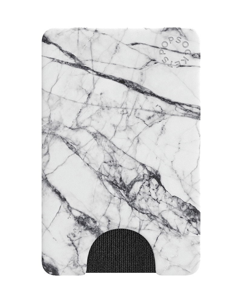 popsockets popwallet white marble