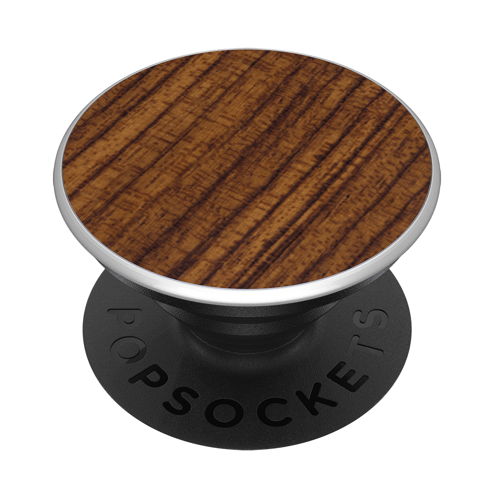 popsockets popgrip 1 wood rosewood