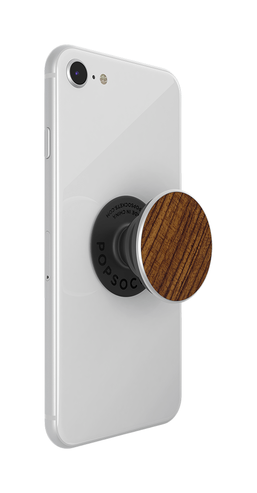 popsockets popgrip 1 wood rosewood